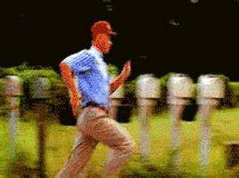 funny running gif